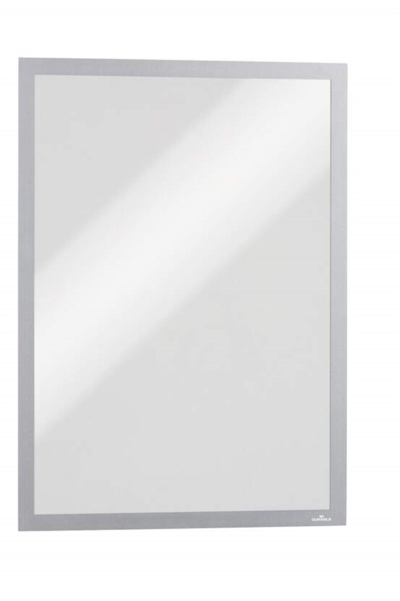 Durable Magnetický rámeček Duraframe - A3, stříbrný, 5 ks