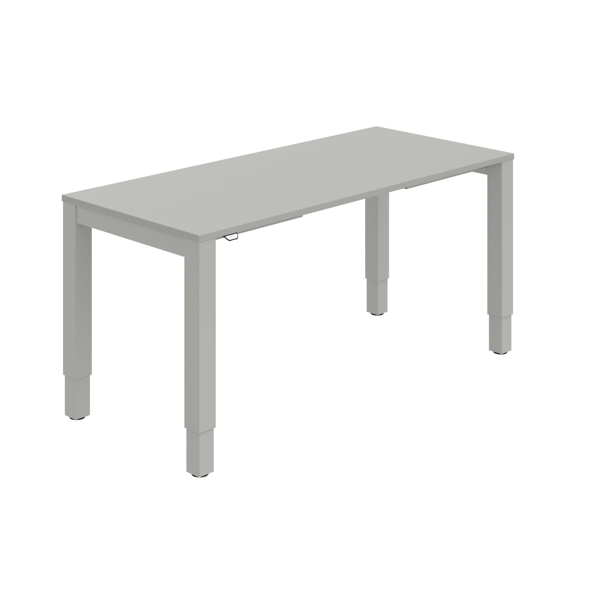 Psací stůl Hobis Motion UNI MSU 2 1800 - elektricky stavitelný, šedý/šedý