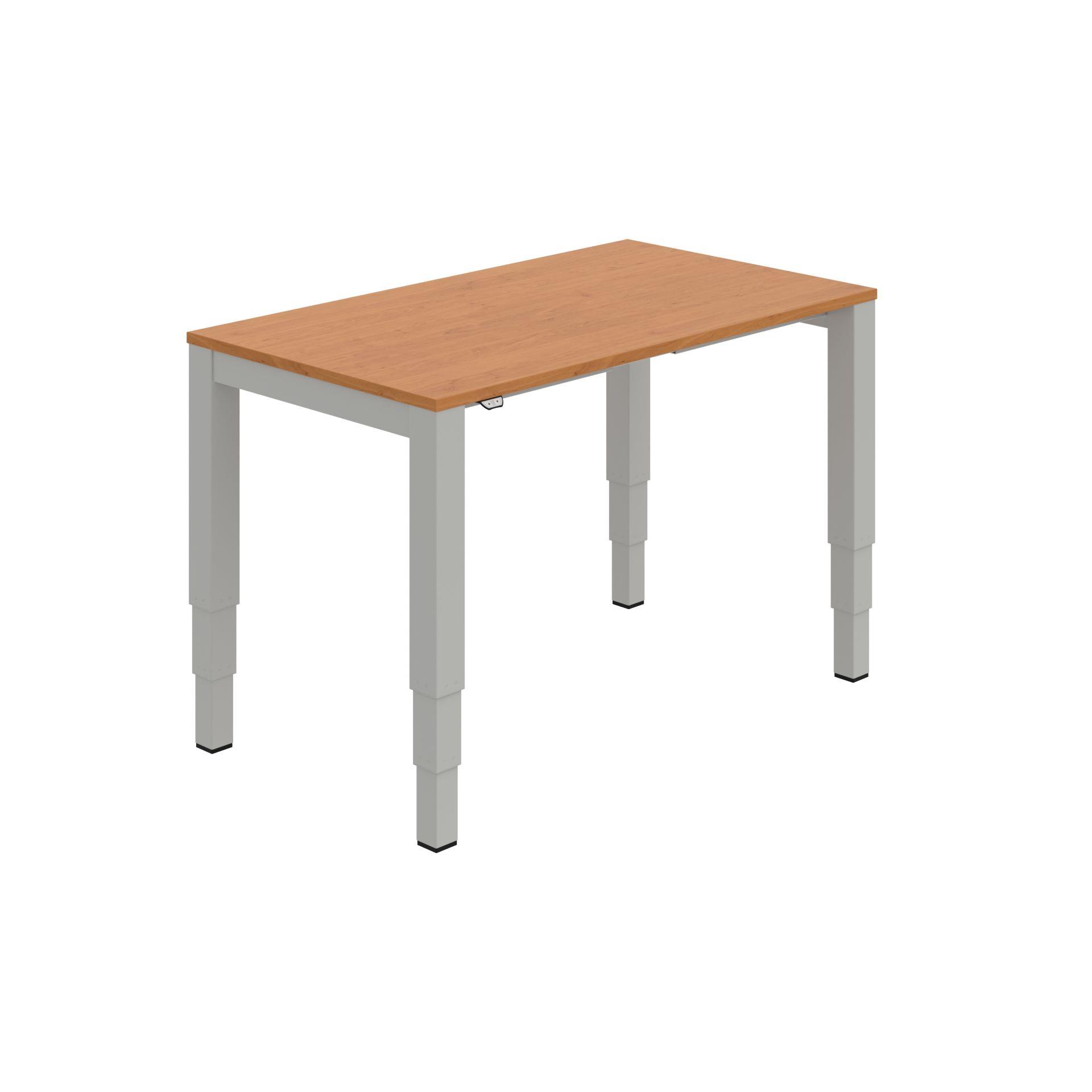 Psací stůl Hobis Motion UNI MSU 3 1400 - elektricky stavitelný, olše/šedý