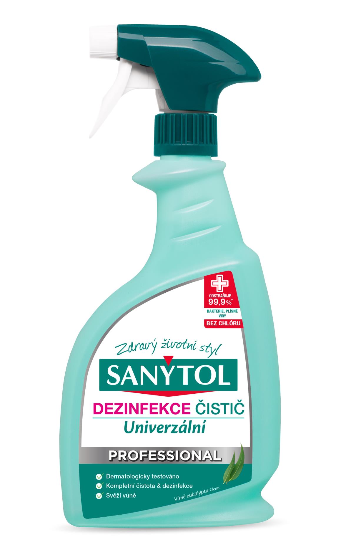 Sanytol Dezinfekční prostředek Sanytol Professional - univerzální, 750 ml