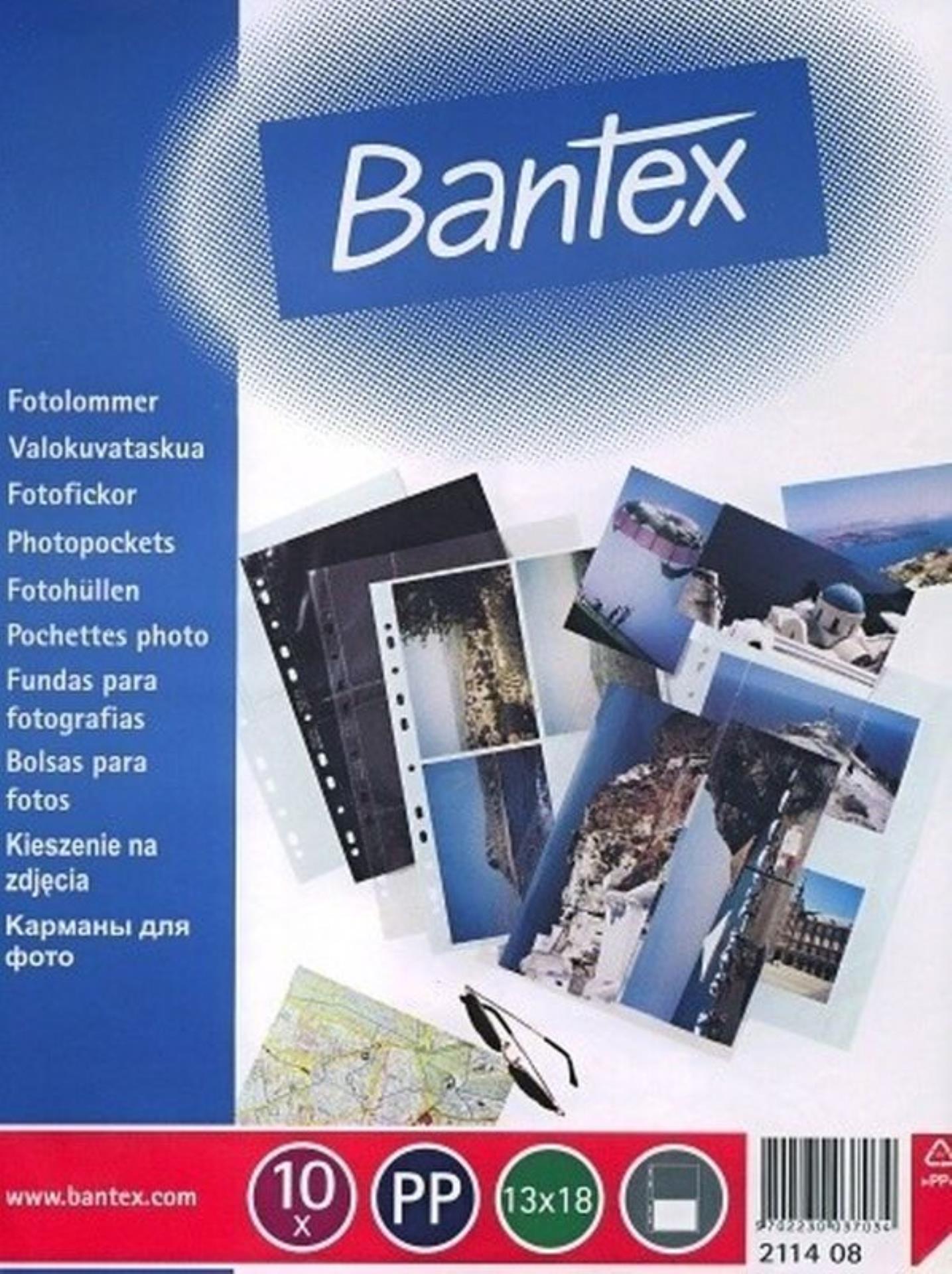 Bantex Prospektové obaly na fotografie 13 x 18 cm 