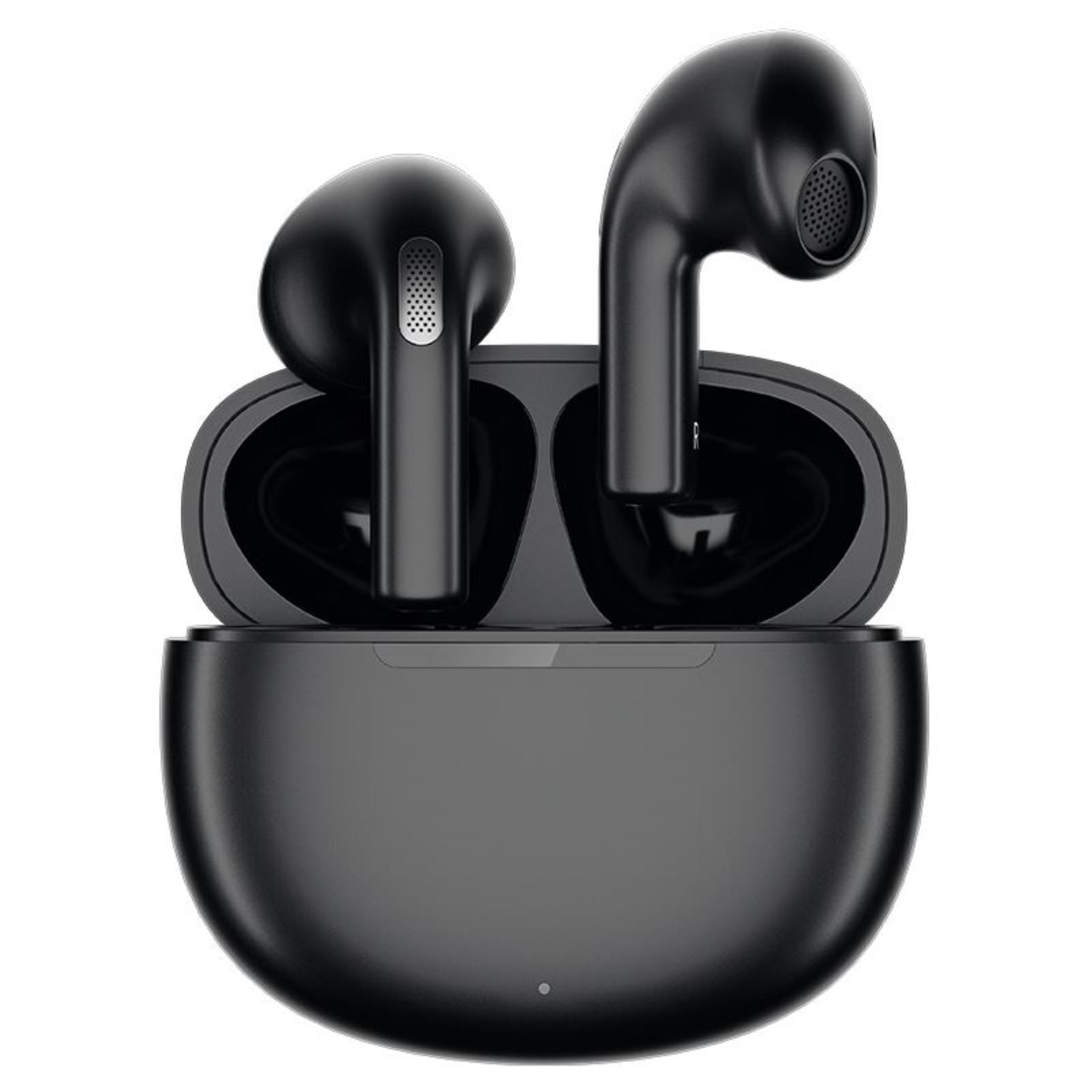 QCY Bezdrátová sluchátka T20 AilyPods - s dobíjecím boxem, Bluetooth 5.3, černé