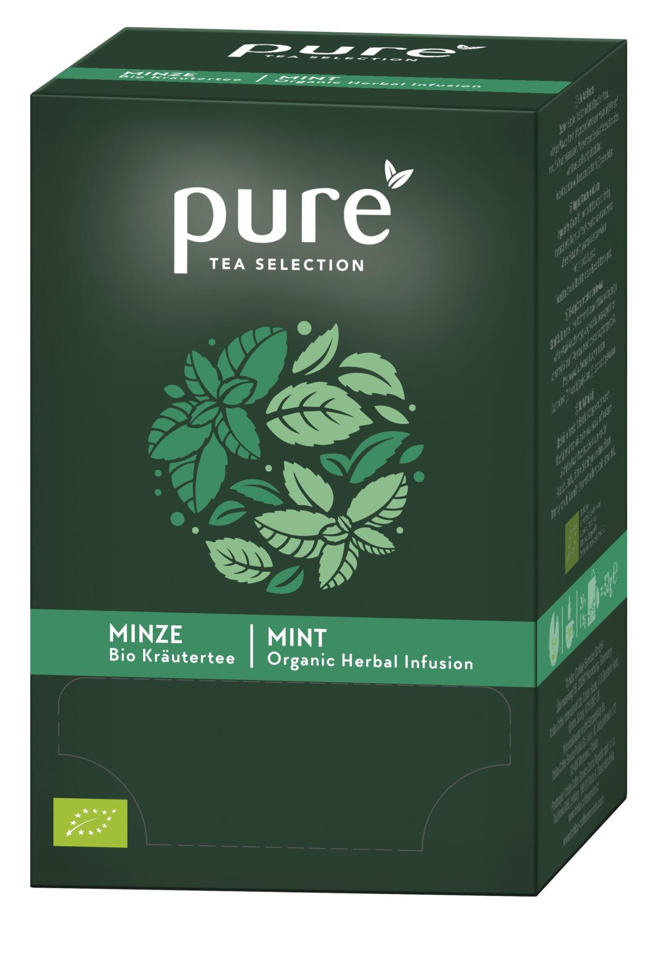 Čaj PURE TEA Selection - Máta, 25 x 1,5 g