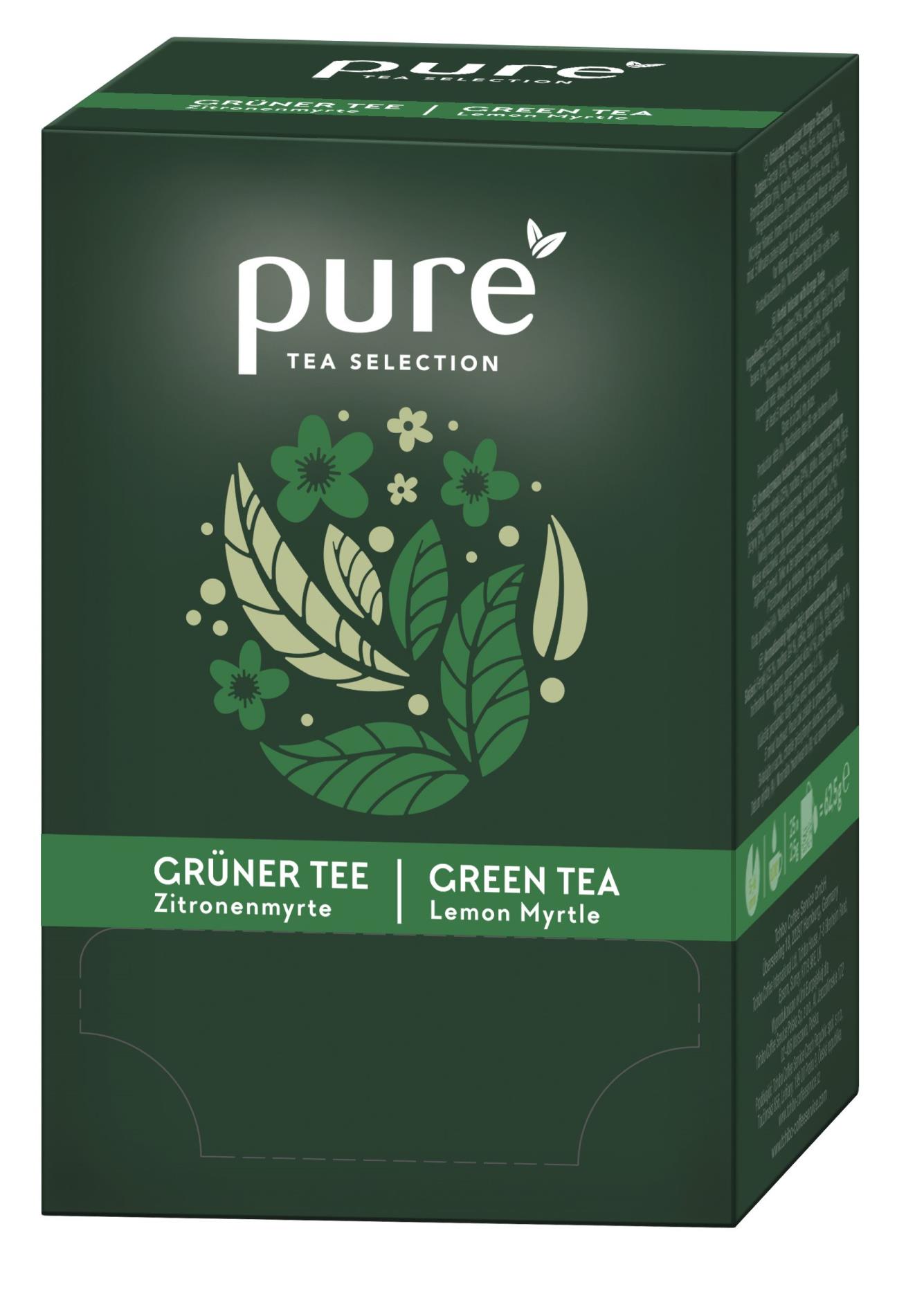 Čaj PURE TEA Selection - Zelený s citr. myrtou, 25 x 2,0 g