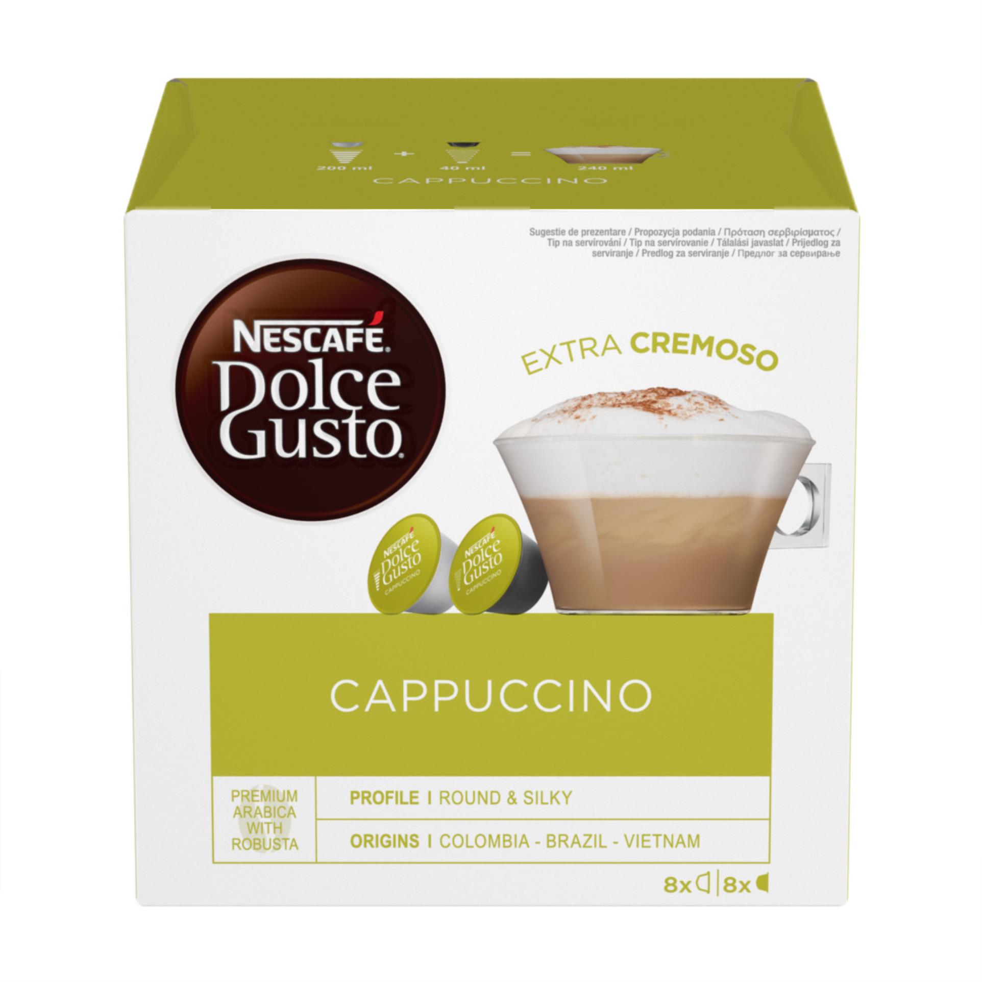 Kapsle Nescafé Dolce Gusto Cappuccino, 16 ks