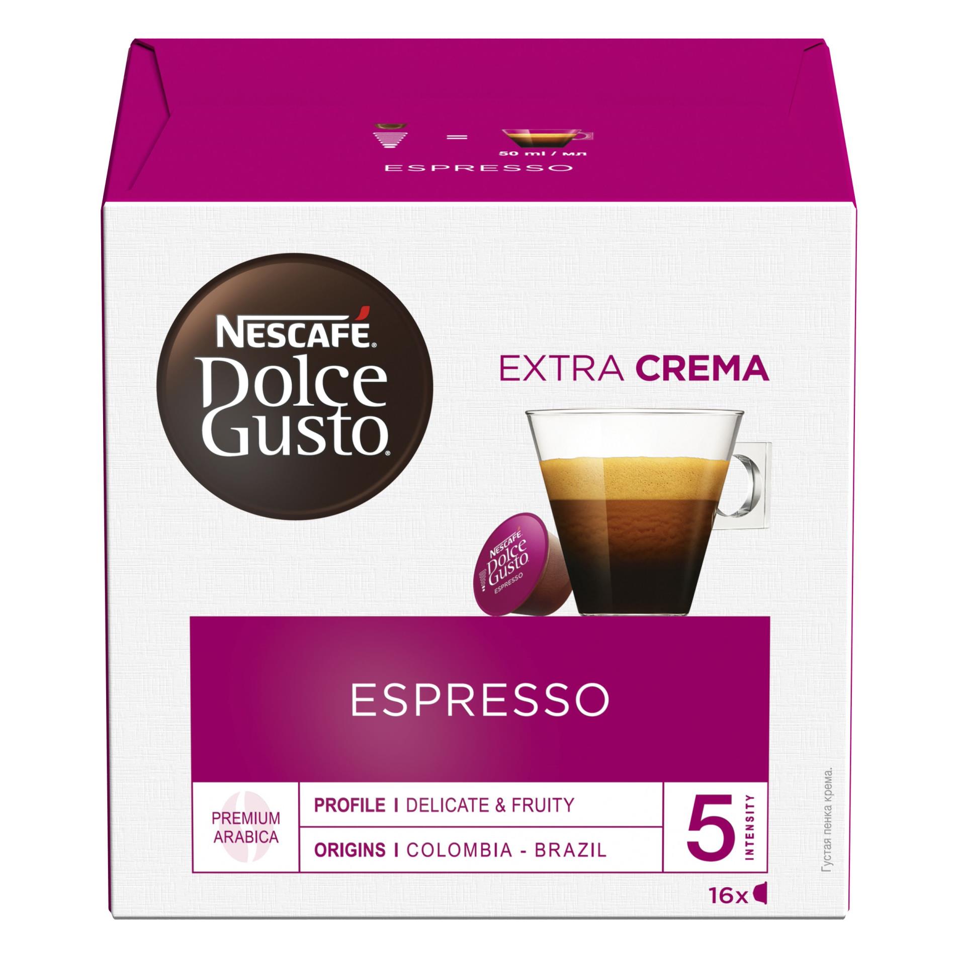 Kapsle Nescafé Dolce Gusto Espresso, 16 ks