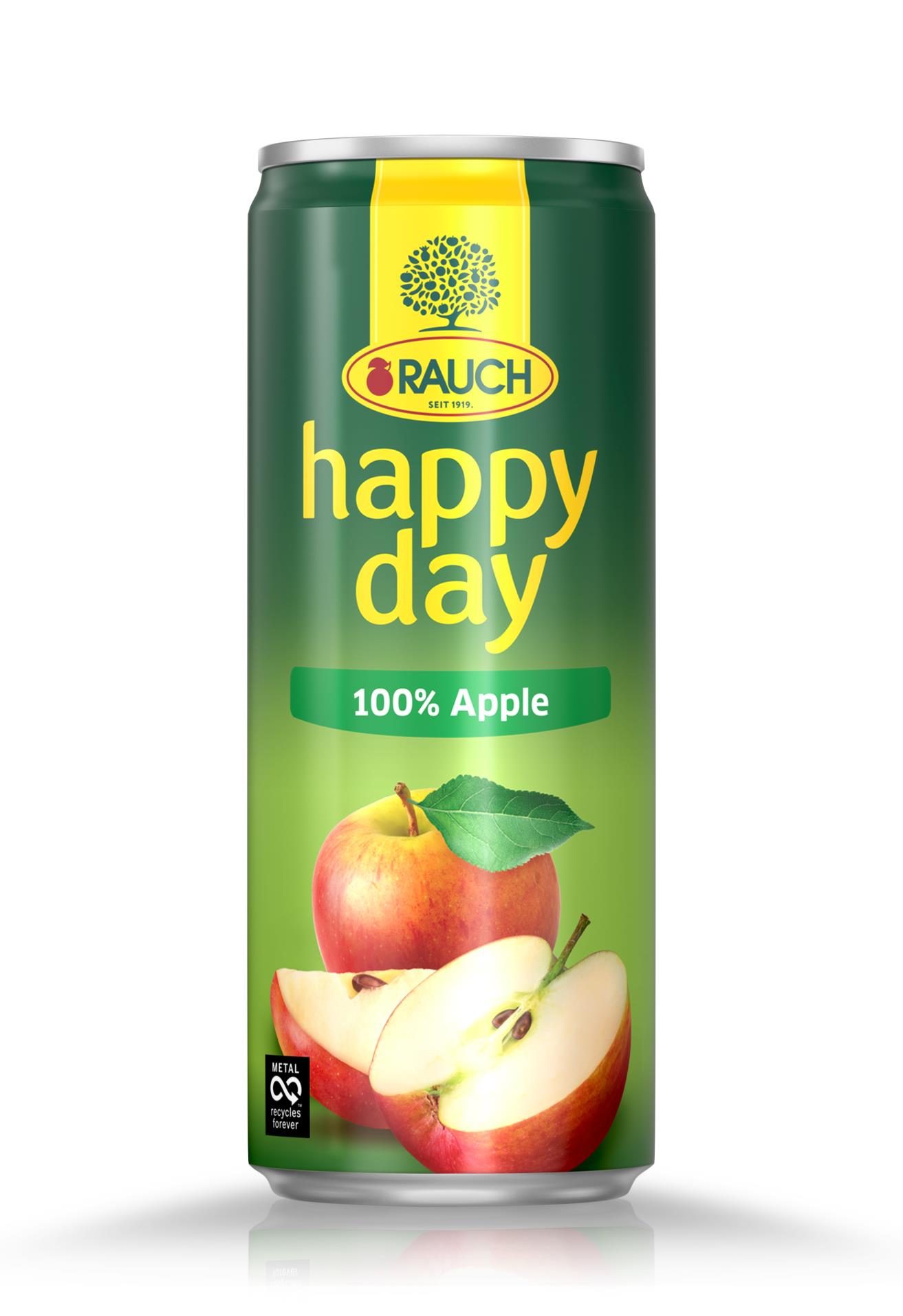 Happy Day Džus Happy Day - jablko, 24x 0,33 l, plech