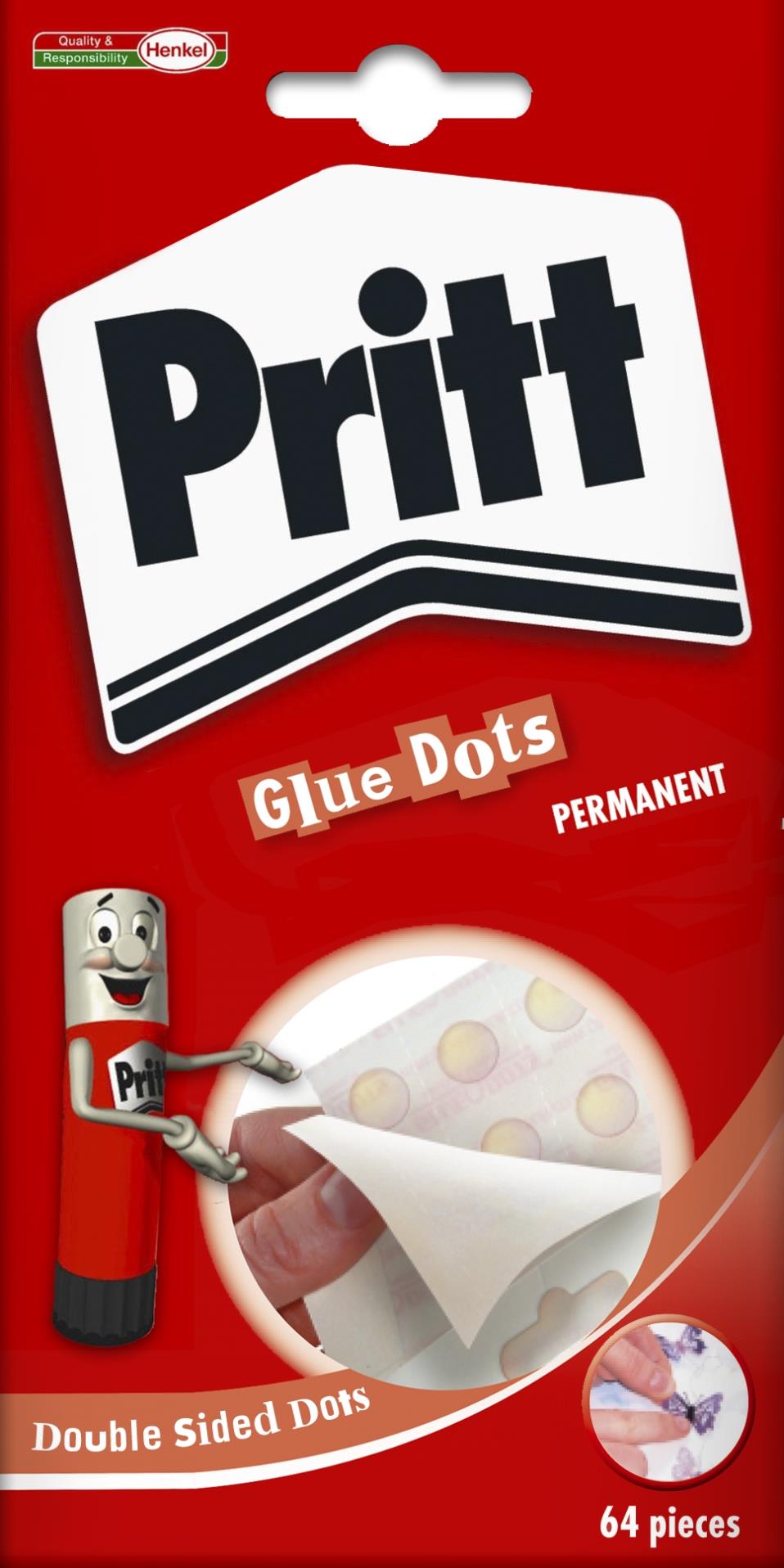 Lepicí kolečka Pritt Glue Dots - 64 ks