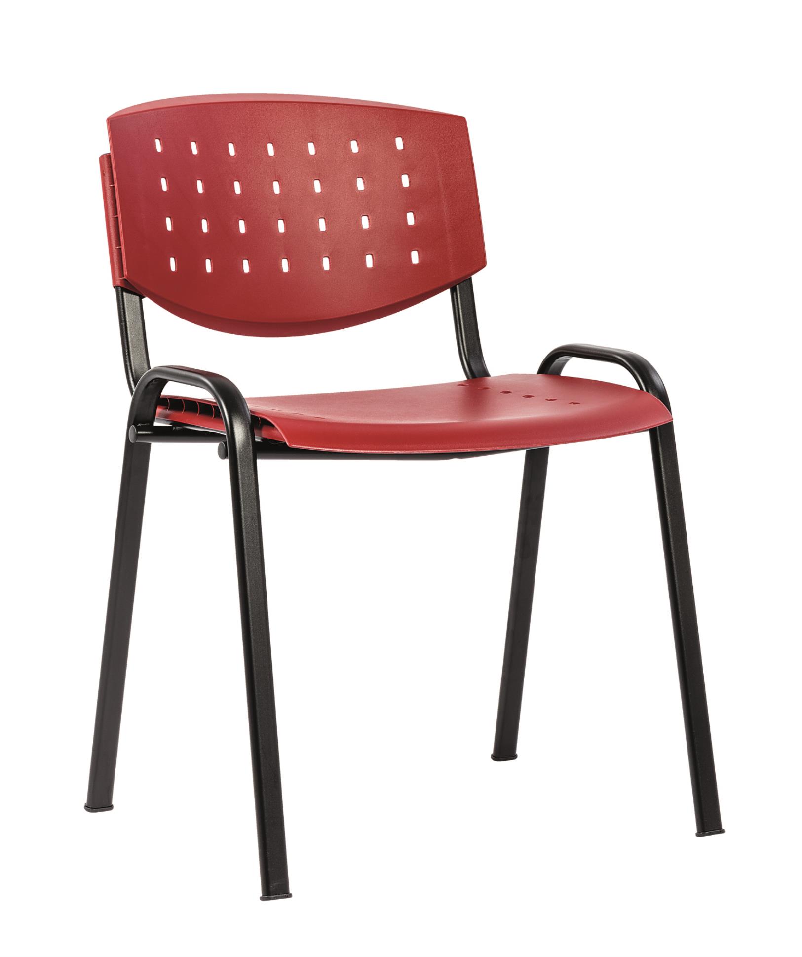 Antares Konferenční židle Taurus - plastová, bordó