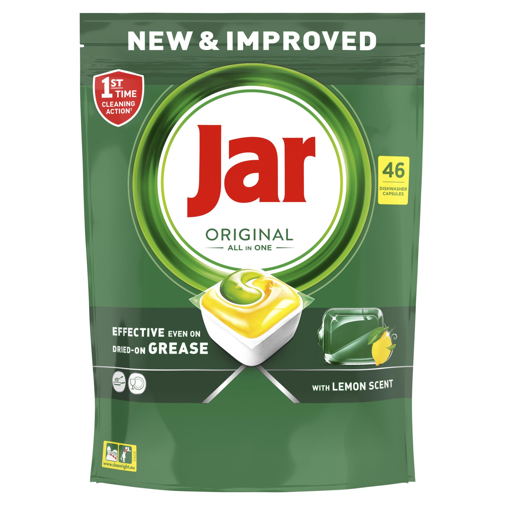 Tablety do myčky Jar - citron, 46 ks