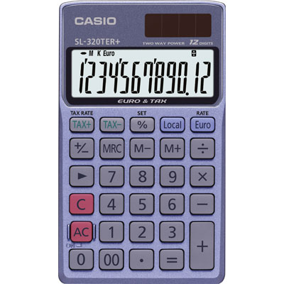 Kapesní kalkulačka Casio SL-320TER+