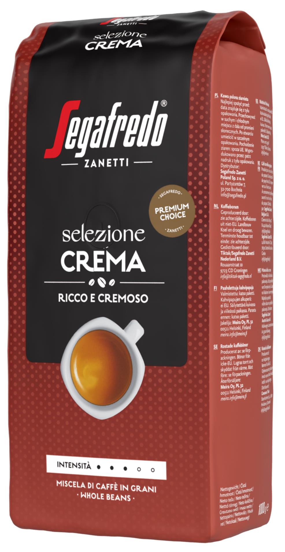 Zrnková káva Segafredo Selezione Crema - 1000 g