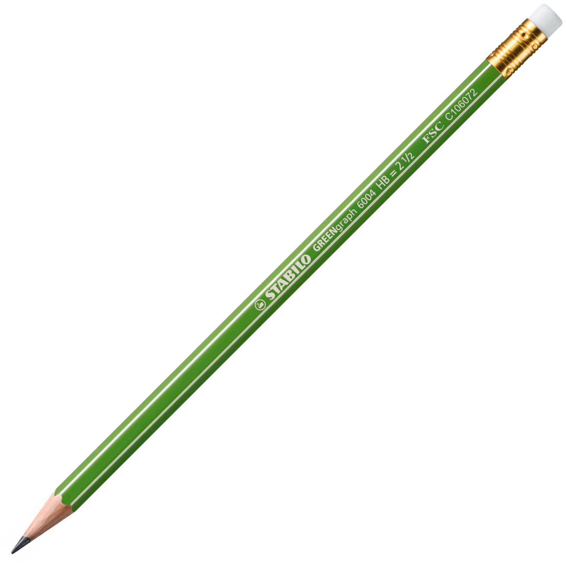 Grafitová tužka Stabilo Greengraph, s pryží
