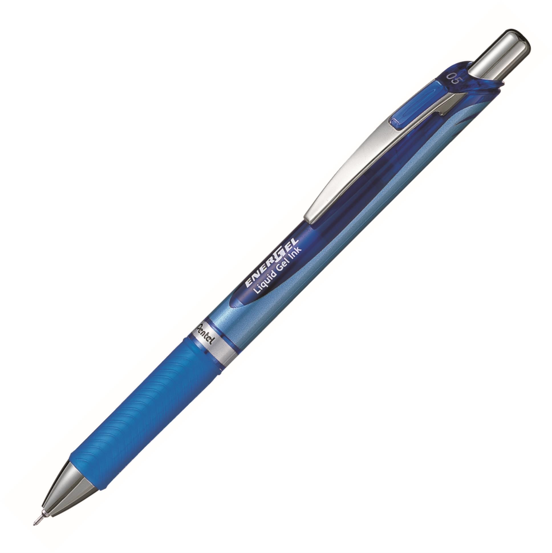 Gelový roller Pentel Energel - modrý, 0,5 mm