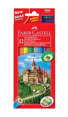 Pastelky Faber-Castell, sada 12 barev