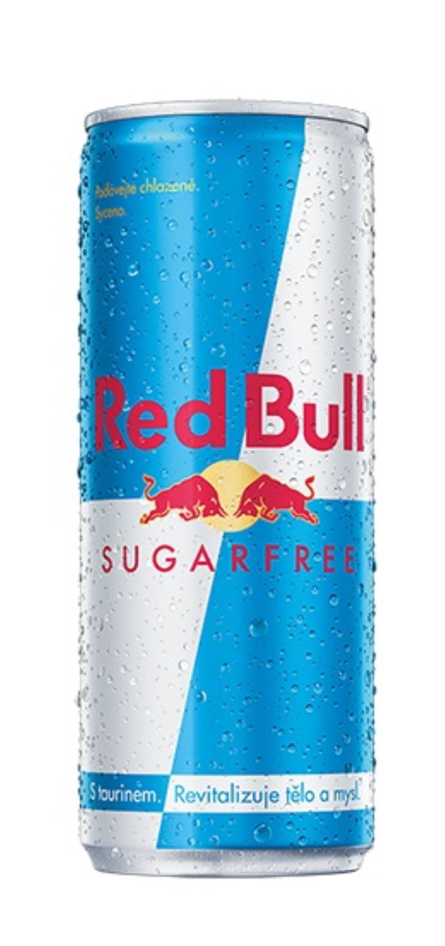 Nápoj energetický Red Bull - bez cukru, 250 ml