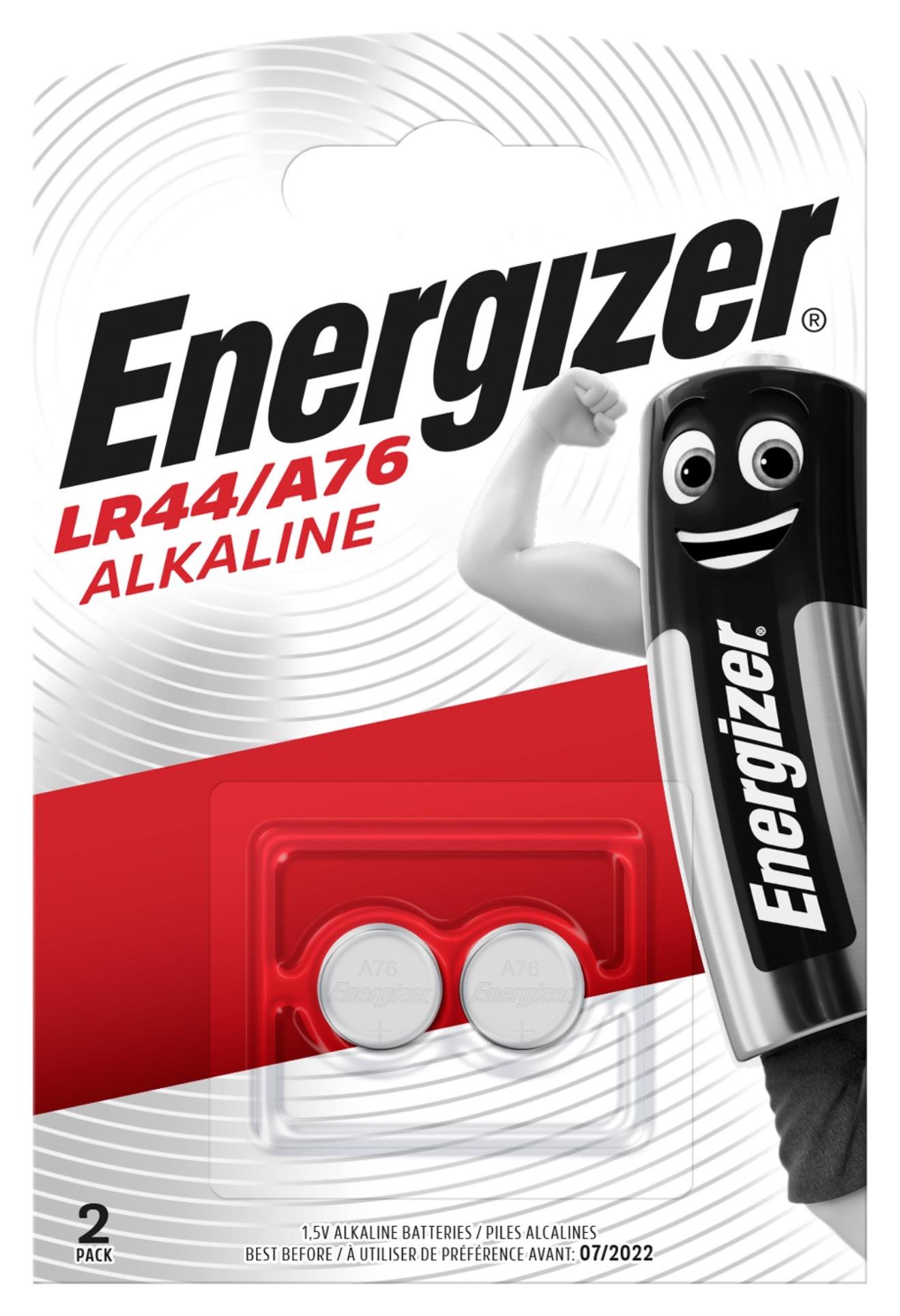 Baterie Energizer LR44 /A76 (knoflíková) - 1,5 V