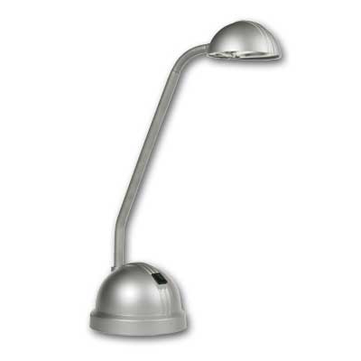 Stolní lampa SPEKTRA Ecolite - stříbrná