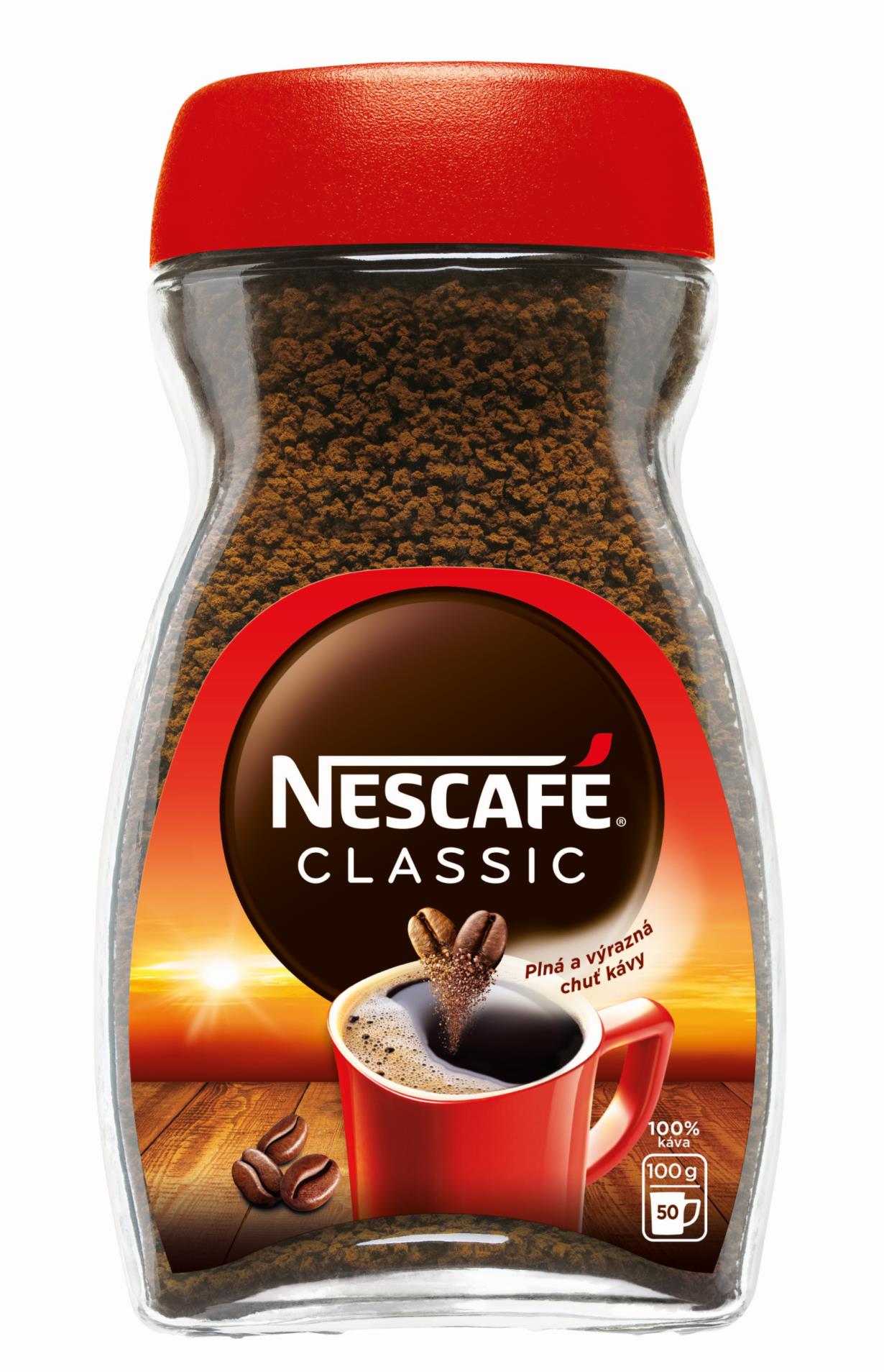 Káva instantní Nescafé Classic - 100 g