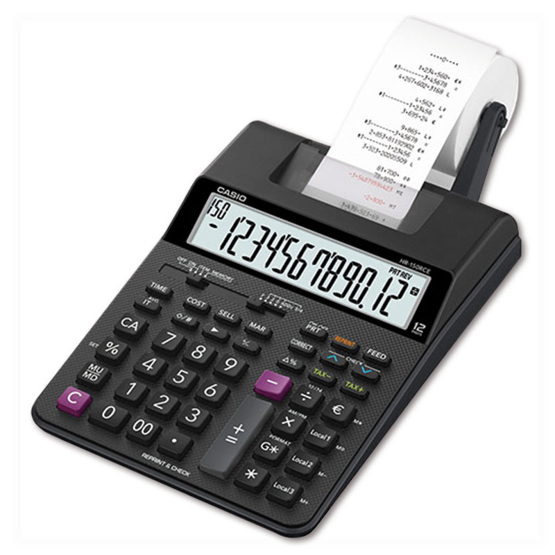 Kalkulačka s tiskem Casio HR 150-RCE