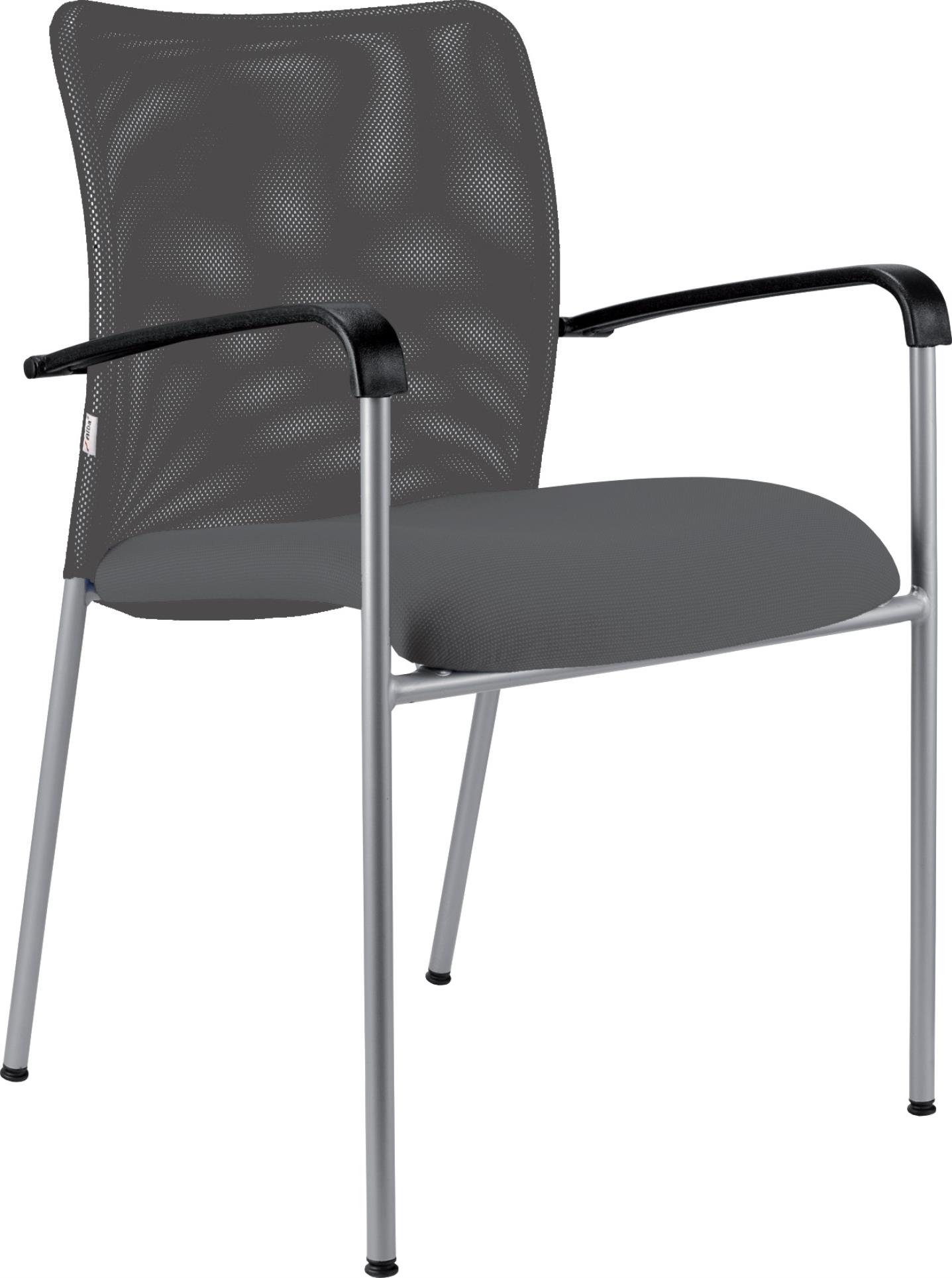 Alba Konferenční židle Vanity Plus - šedá