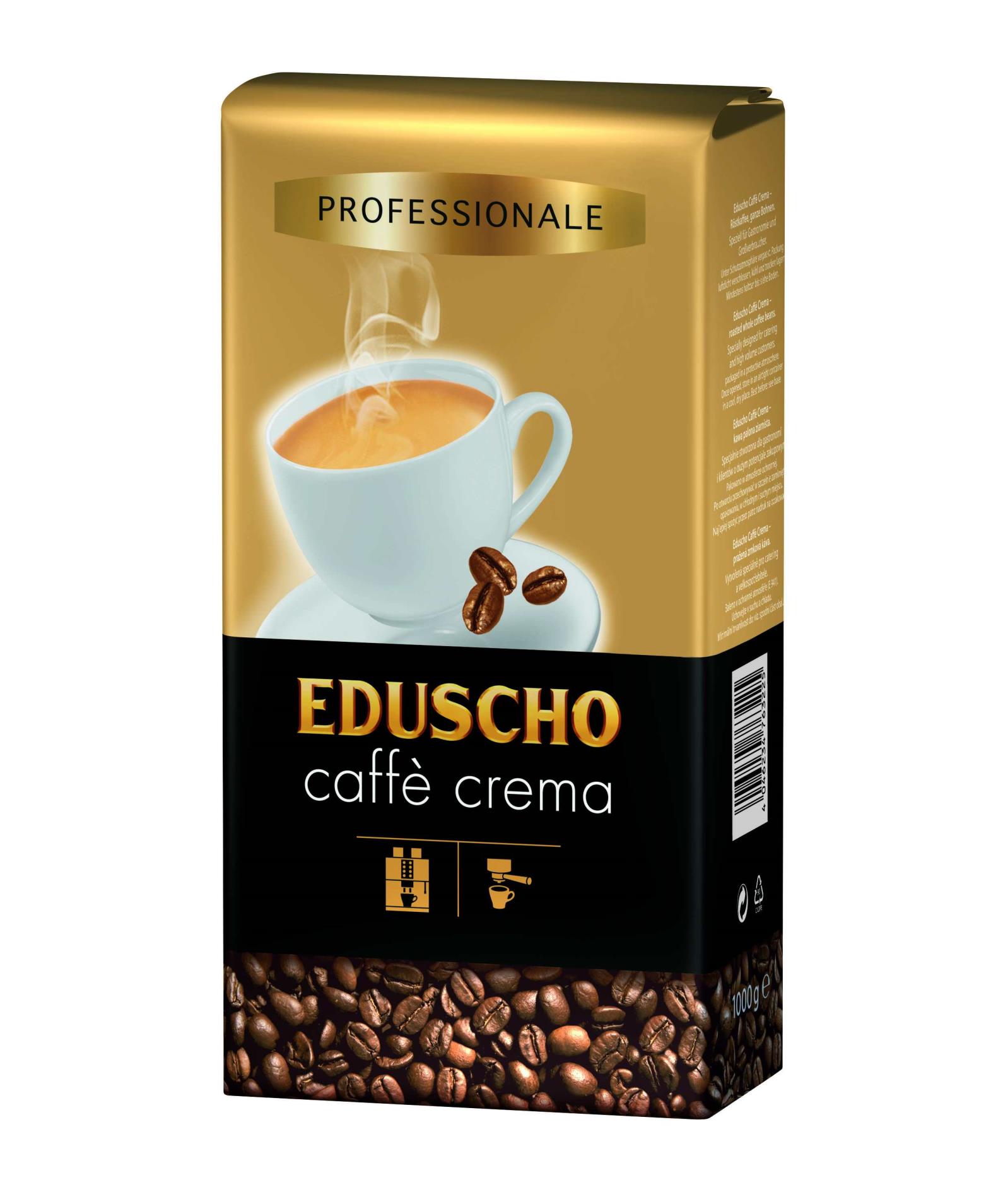 Zrnková káva Eduscho Caffé Crema - 1000 g
