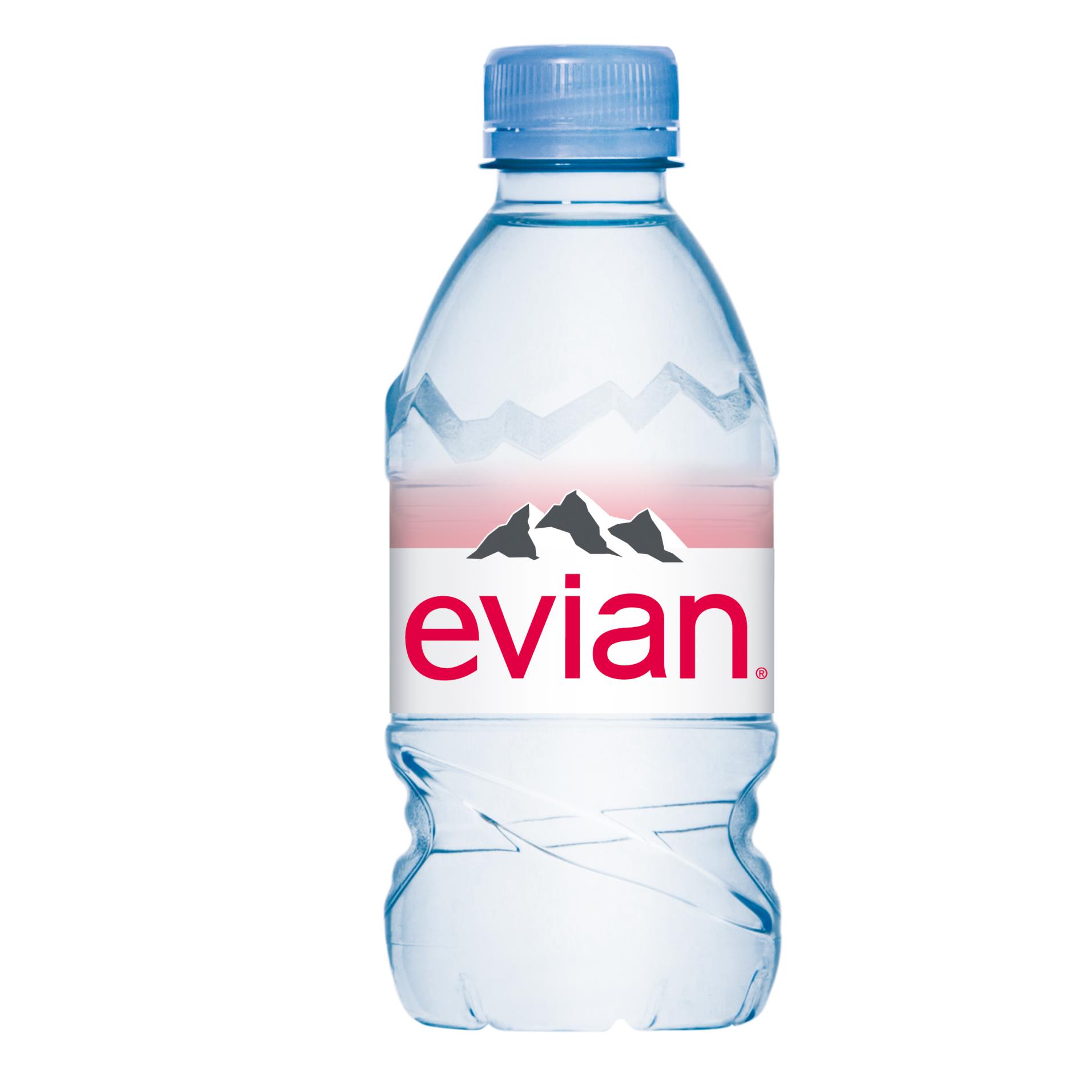 Voda Evian - neperlivá, 24 x 0,33 l