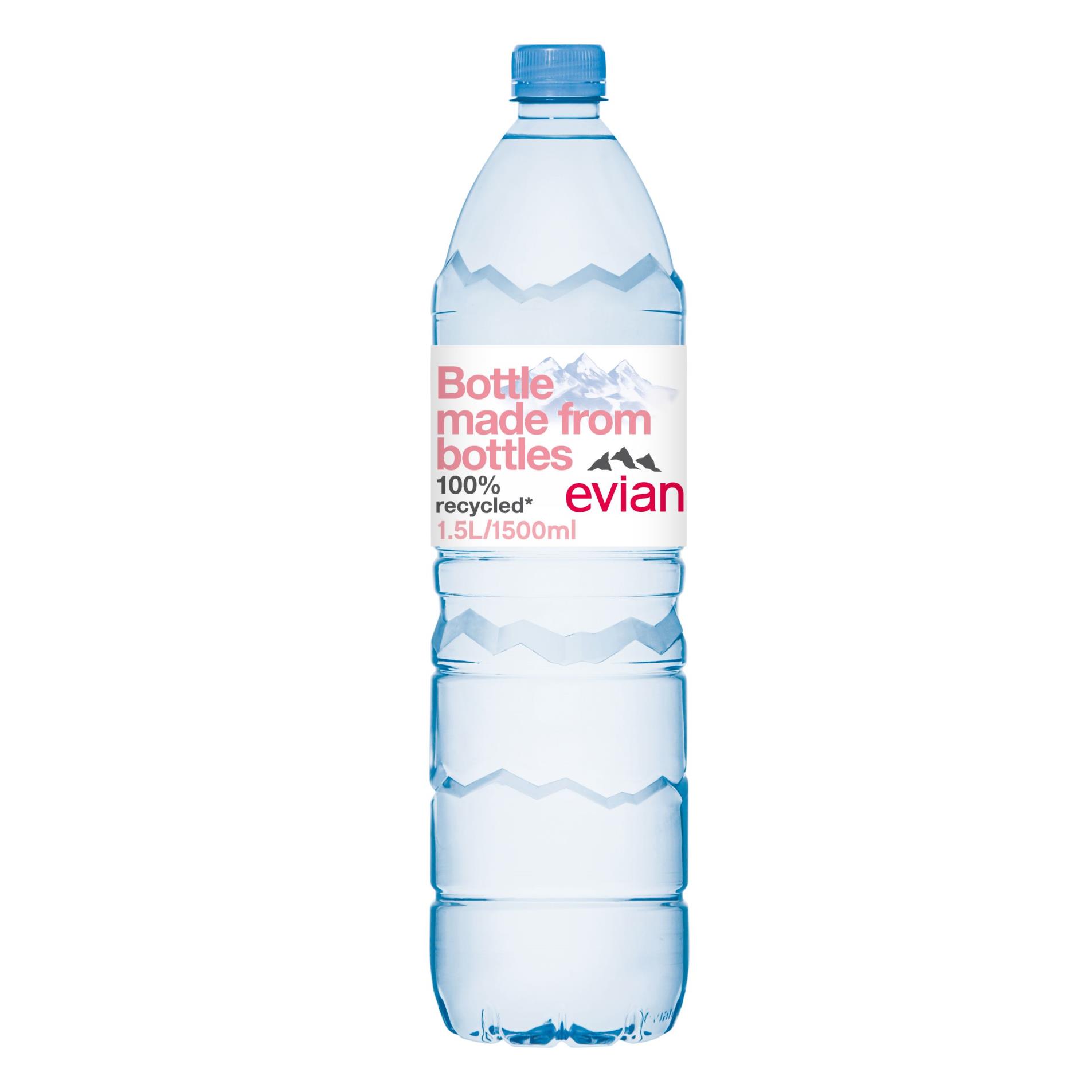 Voda Evian - neperlivá, 6 x 1,5 l