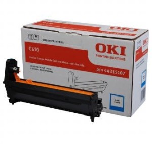 Válec obrazový pro toner OKI 44315107, azurový - originální