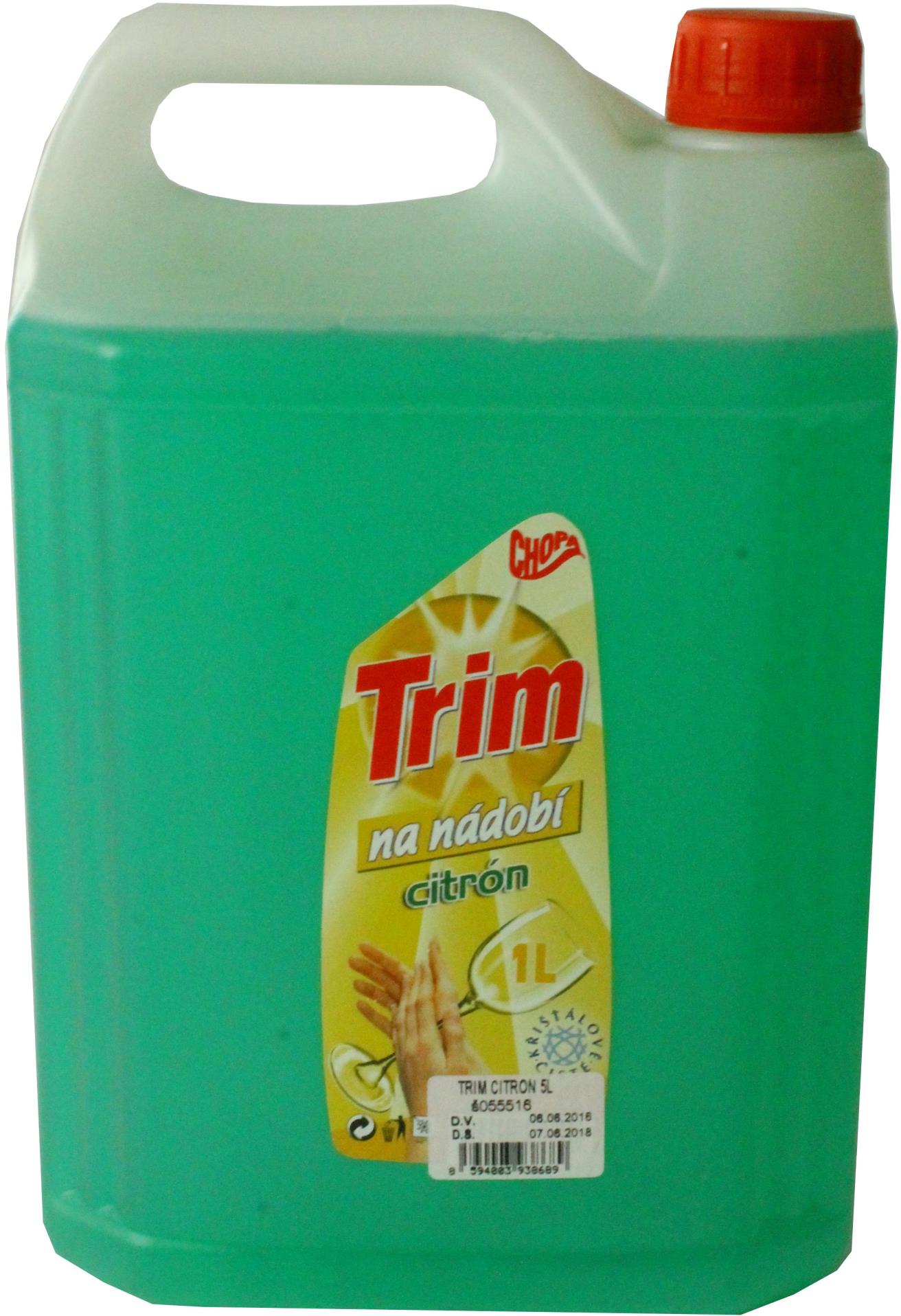 Trim Prostředek na nádobí - TRIM citron, 5 l