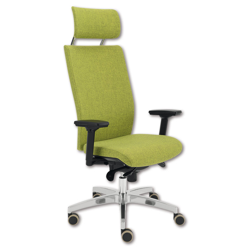 Alba Kancelářská židle Kent Exclusive, E-SY, zelená