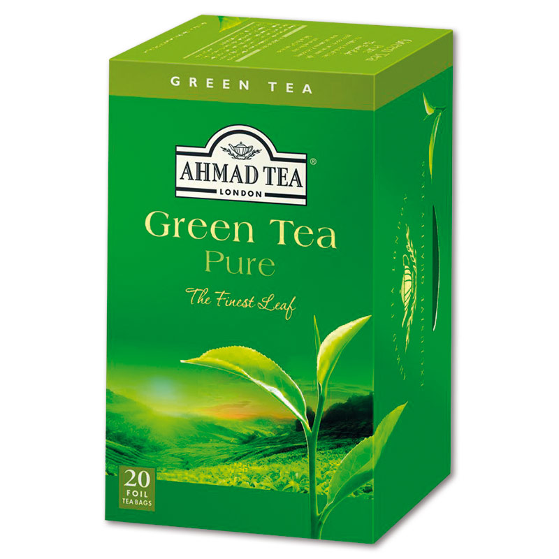 Zelený čaj Ahmad, 20x 2 g