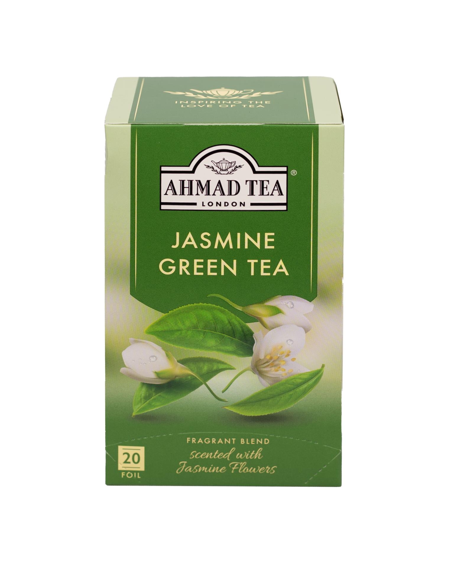 Zelený čaj Ahmad s jasmínem, 20x 2 g
