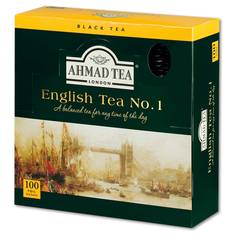 Černý čaj Ahmad English No. 1, 100x 2 g