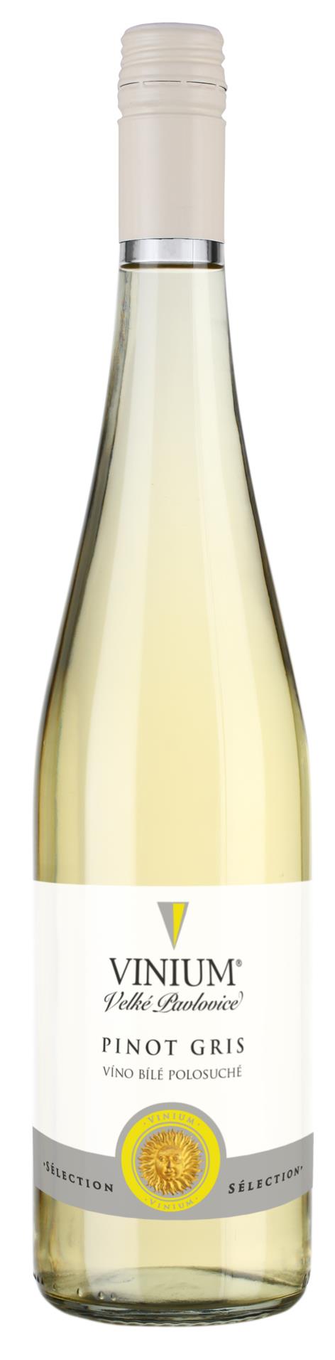 Vinium Velké Pavlovice Bílé víno Rulandské šedé, 0,75 l