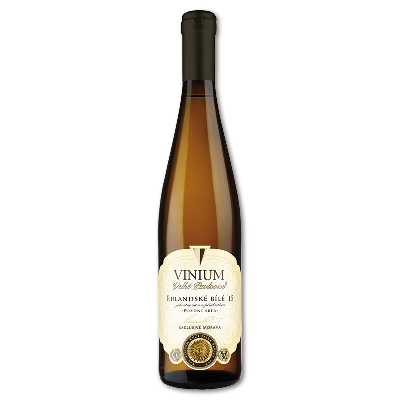Vinium Velké Pavlovice Bílé víno Rulandské bílé ps 2015, 0,75 l