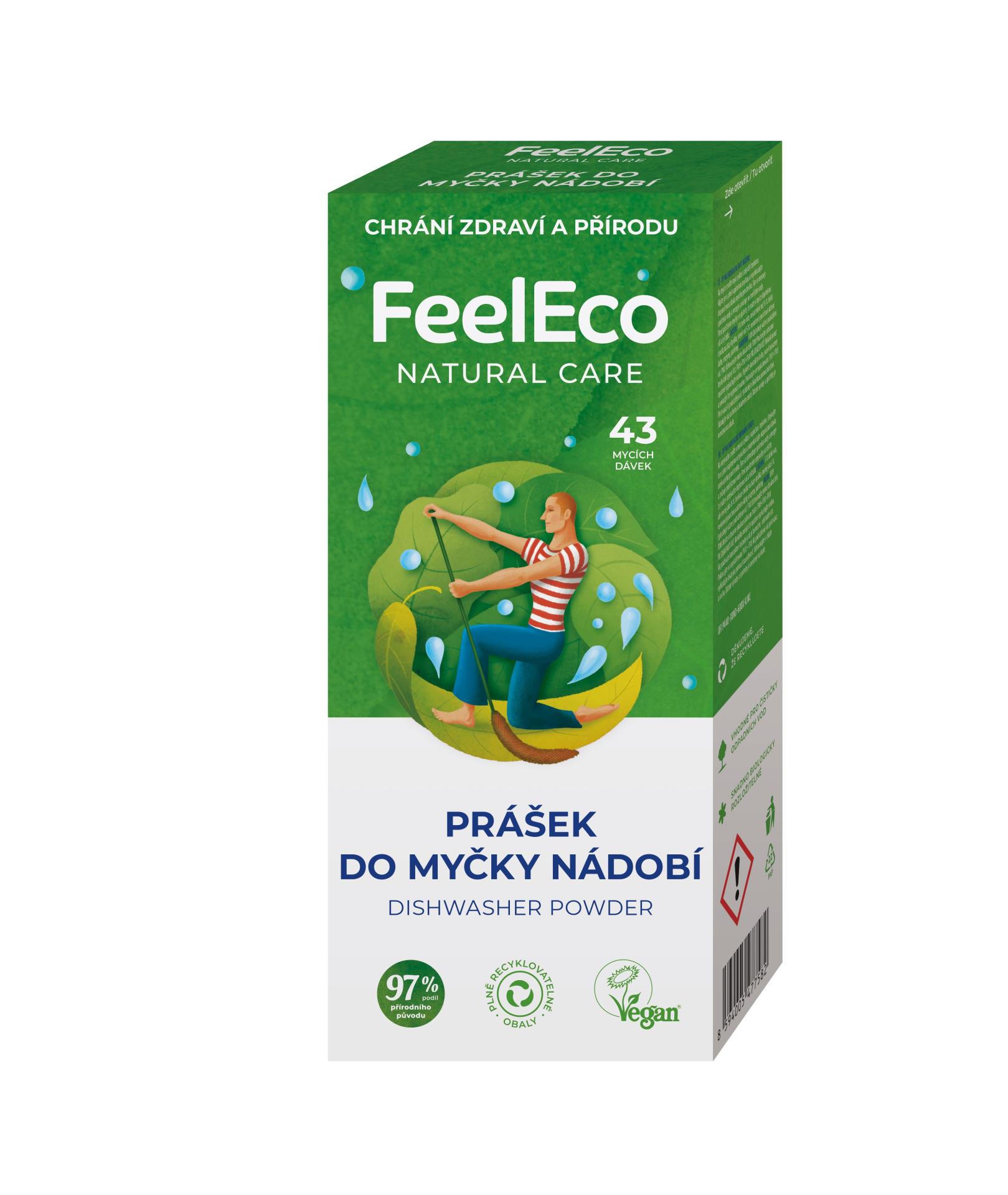 Prášek do myčky Feel Eco, 860 g